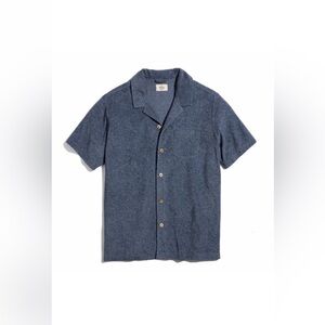 Men's Marine Layer terrycloth button-up